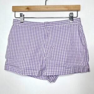 Vintage Y2K Tommy Hilfiger Purple Plaid Shorts 8